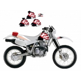 Plastiki i naklejki BLACKBIRD komplet naklejek (oklein) honda XR 250/350 '88-'95 original (17)