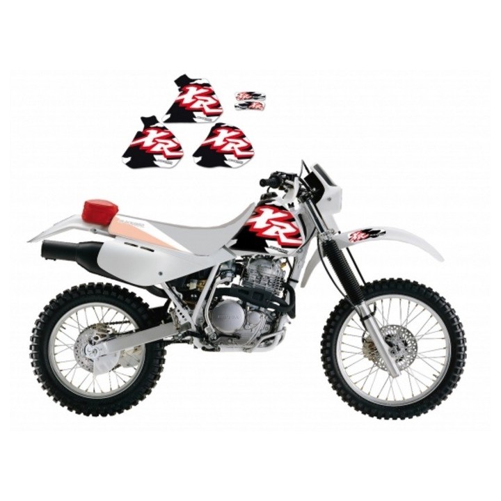 Plastiki i naklejki BLACKBIRD komplet naklejek (oklein) honda XR 250/350 '88-'95 original (17)