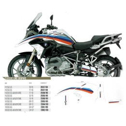 Plastiki i naklejki BLACKBIRD komplet naklejek (oklein) bmw r 1200GS adventure '14-'18 (classic line)