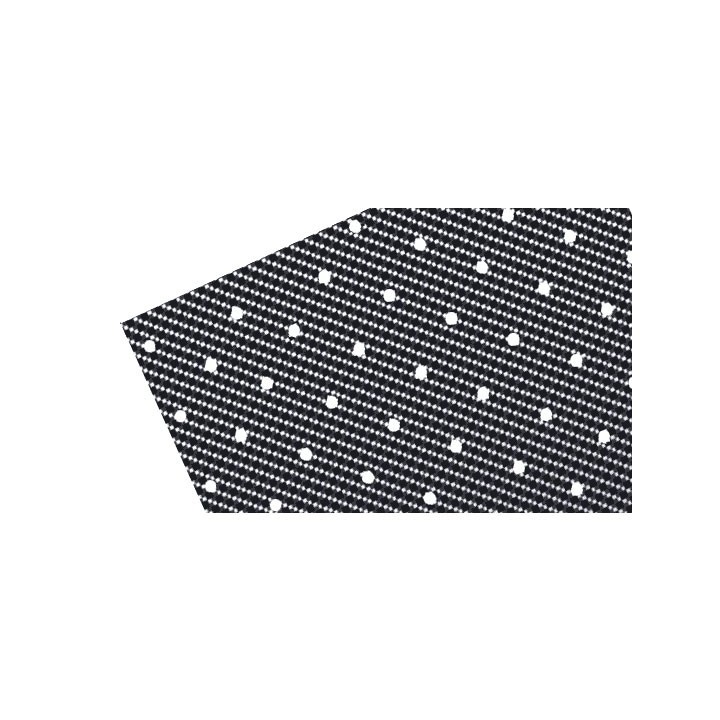 Plastiki i naklejki BLACKBIRD folia (okleina) carbon (z dziurkami) materiał crystal 0,4MM