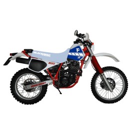 Plastiki i naklejki BLACKBIRD komplet naklejek (oklein) yamaha tt 350 '83-'92 dream 2