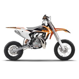 Plastiki i naklejki BLACKBIRD komplet naklejek (oklein) ktm SX 50 '16-'23 dream 4