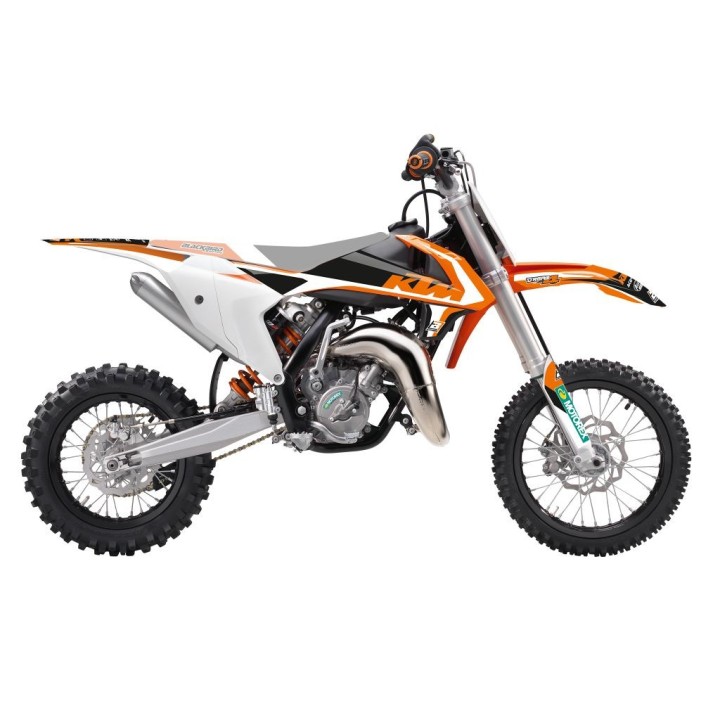 Plastiki i naklejki BLACKBIRD komplet naklejek (oklein) ktm SX 65 '16-'23 dream 4