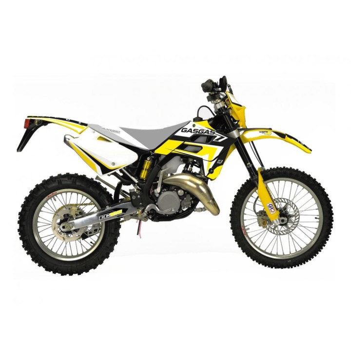 Plastiki i naklejki BLACKBIRD komplet naklejek (oklein) gas gas ec 125/250/300 '02-'06; fsr 450 '02-'06 dream 4