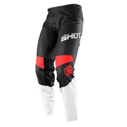 SHOT RACING WYPRZEDAŻ SPODNIE CROSS/ENDURO PANTS DEVO SLAM RED