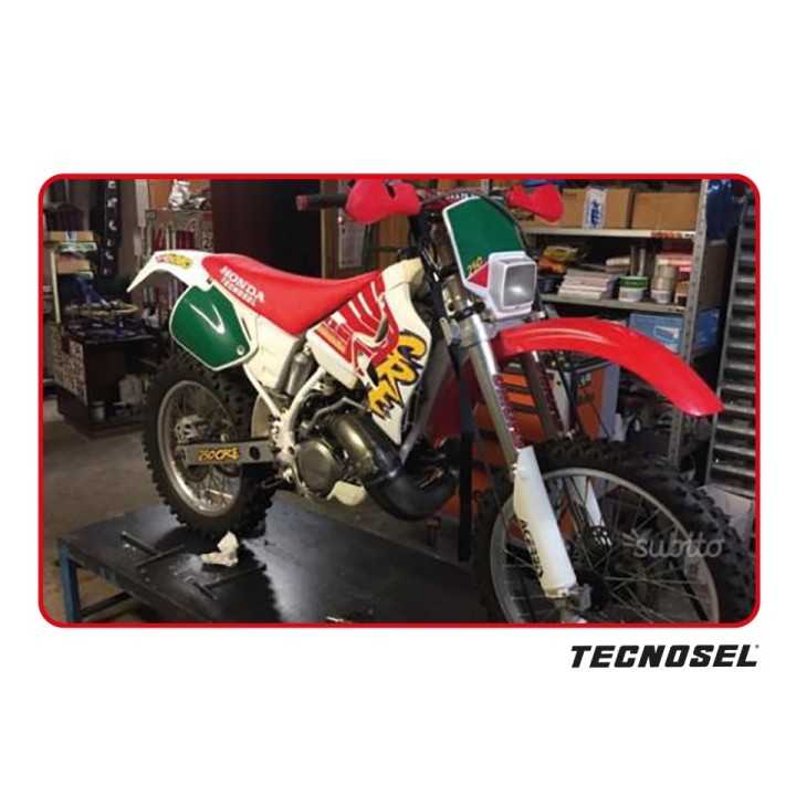 Plastiki i naklejki TECNOSEL (blackbird) komplet naklejek (oklein) honda cr 125 '93-'94, cr 250 '92-'94, replica team honda end…
