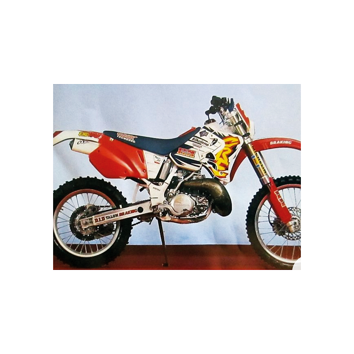 Plastiki i naklejki BLACKBIRD komplet naklejek (oklein) honda cr 125R '93-'97, cr 250R '92-'96 replica team enduro fim honda 19…