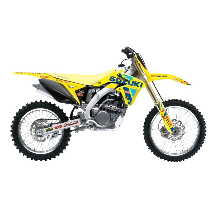 Plastiki i naklejki BLACKBIRD komplet naklejek (oklein) suzuki rmz 250 '10-'18 replica suzuki ksrt restyle 22