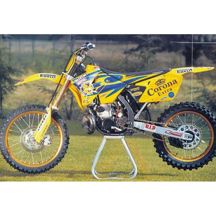 Plastiki i naklejki BLACKBIRD komplet naklejek (oklein) suzuki rm 125/250 '01-'24 replica team suzuki 2001