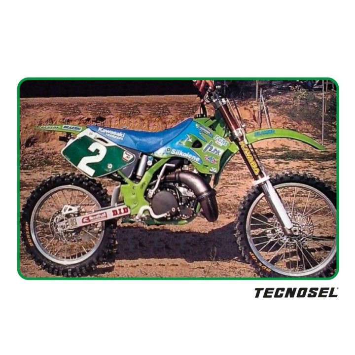 Plastiki i naklejki BLACKBIRD komplet naklejek (oklein) kawasaki kx 125/250 '94-'98 replica team kawasaki 1994