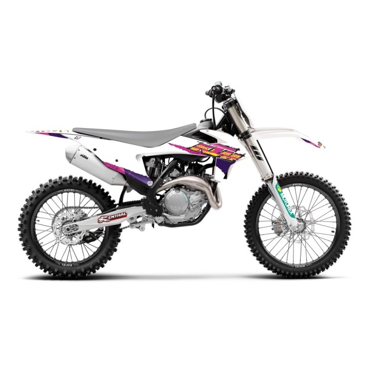Plastiki i naklejki BLACKBIRD komplet naklejek (oklein) ktm sx/sx-f '19-'22, exc/exc-f '20-'23 retro ktm