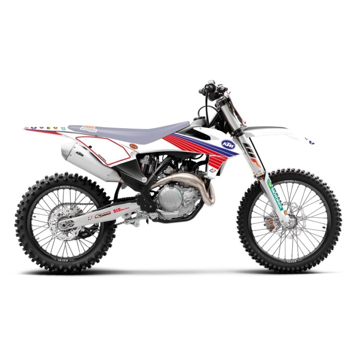 Plastiki i naklejki BLACKBIRD komplet naklejek (oklein) ktm sx/sx-f '19-'22, exc/exc-f '20-'23 retro