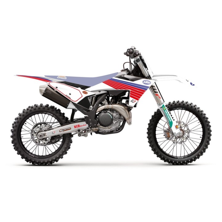 Plastiki i naklejki BLACKBIRD komplet naklejek (oklein) ktm sx/sx-f '23-'24, exc/exc-f '24-'25 retro