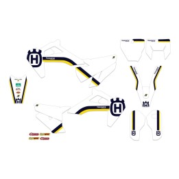 Plastiki i naklejki BLACKBIRD komplet naklejek (oklein) husqvarna tc/fc '19-'22, te/fe '20-'23 retro