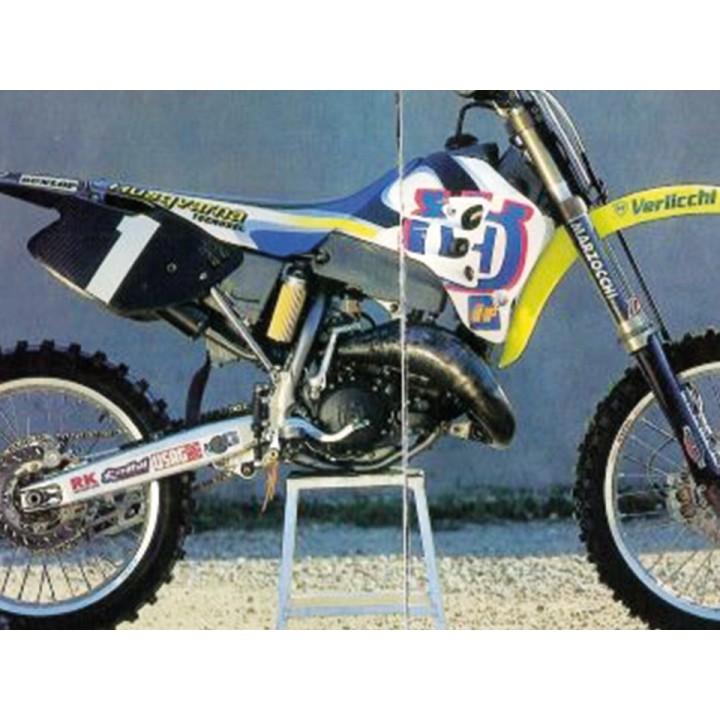 Plastiki i naklejki BLACKBIRD komplet naklejek (oklein) husqvarna cr/wr 125/250 '98-'99 replica team husqvarna maddii 1998