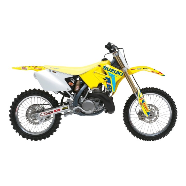 Plastiki i naklejki BLACKBIRD komplet naklejek (oklein) suzuki rm 125/250 '01-'24 replica ksrt restyle 22