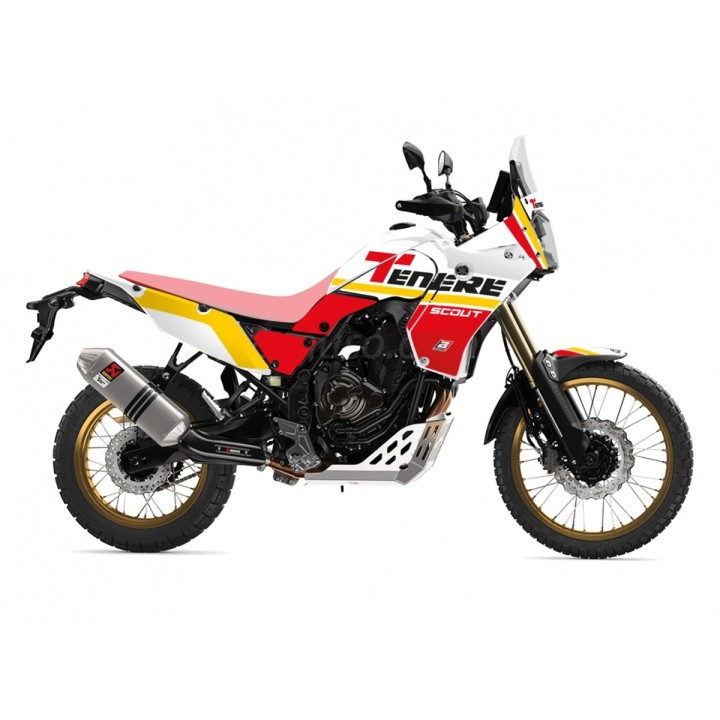 Plastiki i naklejki BLACKBIRD komplet naklejek (oklein) yamaha tenere 700 '20-'23 rally ride