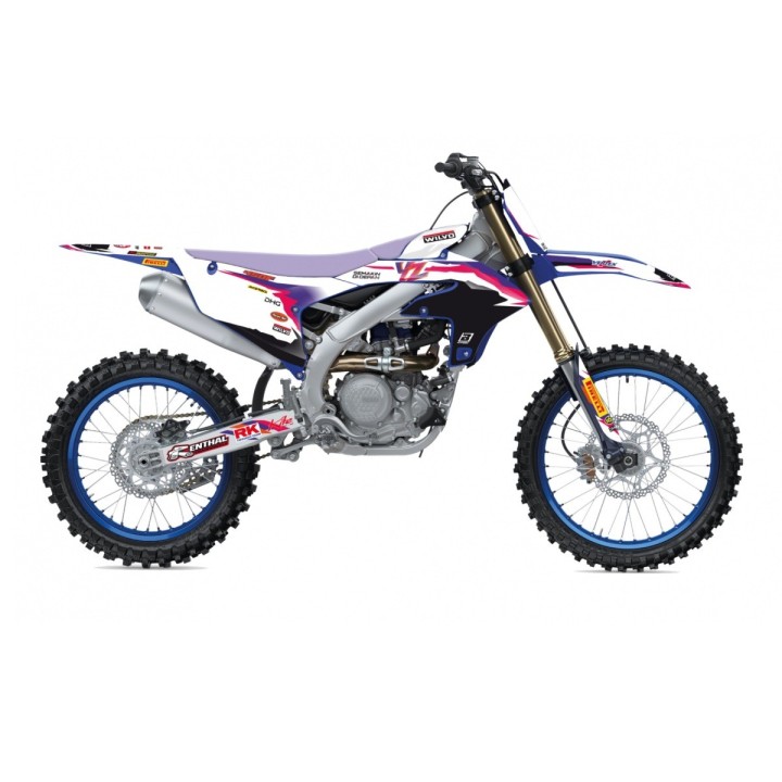 Plastiki i naklejki BLACKBIRD komplet naklejek (oklein) yamaha yz 250F '23-'24; yz 450F '23-'24 replica yamaha factory racing 2…