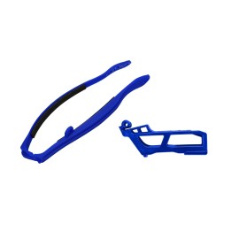 Plastiki i naklejki UFO komplet ślizg + prowadnica łańcucha yamaha yzf 450 '23-'25, yzf 250 '24-'25