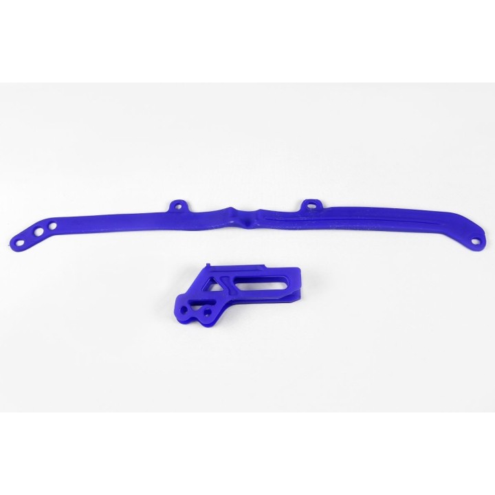 Plastiki i naklejki UFO komplet ślizg + prowadnica łańcucha yamaha yz 125/250 '15-25, yzf/wrf 250/450 '07-08,