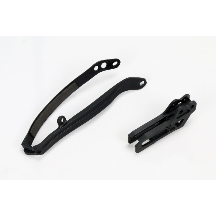 Plastiki i naklejki UFO komplet ślizg + prowadnica łańcucha yamaha yz 125/250 '09-'14, yzf 250 '09-'23, yzf 450 '09-'22, wrf 25…