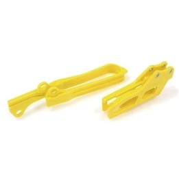Plastiki i naklejki POLISPORT prowadnica i ślizg łańcucha (komplet) suzuki rmz 250 '19-'22; rmz 450 '18-'22
