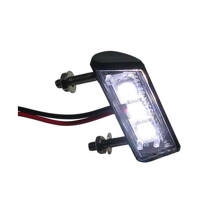 Plastiki i naklejki KOSO LED oświetlenie tablicy rejestracyjnej LED homologowane