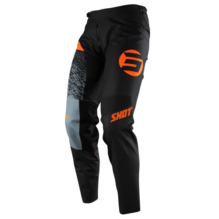 SHOT RACING WYPRZEDAŻ SPODNIE MOTO CONTACT ROLL ORANGE