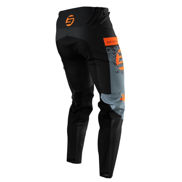 SHOT RACING WYPRZEDAŻ SPODNIE MOTO CONTACT ROLL ORANGE