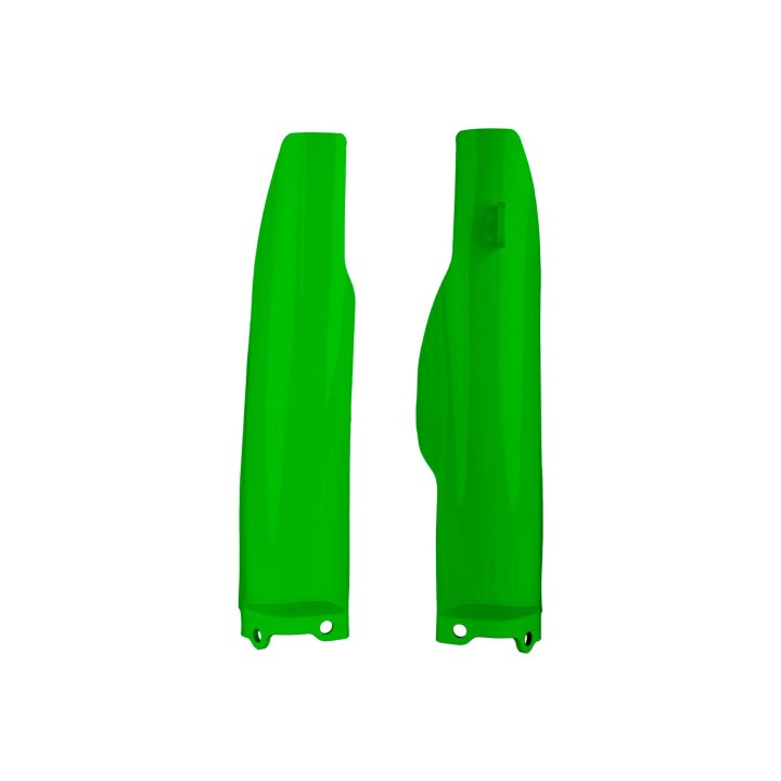 Plastiki i naklejki POLISPORT osłony teleskopów / amortyzatorów kawasaki kx 125/250 '04-'08; kx 250F '04-'05