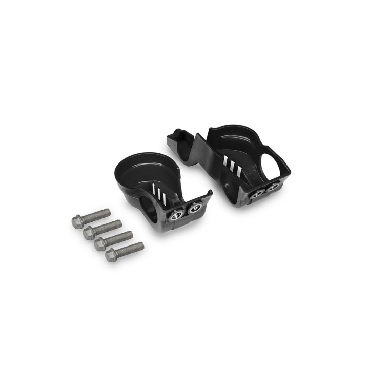 Plastiki i naklejki UFO 2026/06 osłony dolne goleni przedniego zawieszenia ktm SX 125 / 250 / 300 '18-'26, sxf 250 / 350 / 450…