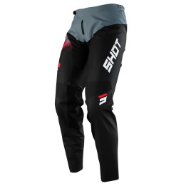 SHOT RACING WYPRZEDAŻ SPODNIE MOTO DEVO VERSUS BLACK RED