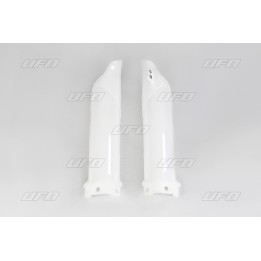 Plastiki i naklejki UFO osłony teleskopów ( amortyzatorów ) przednich kawasaki kx 85 '14-'26, kx 100 '14-'21, kx 112 '22-'26,