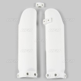 Plastiki i naklejki UFO osłony teleskopów ( amortyzatorów ) przednich ktm SX 65 '02-'26, husqvarna tc 65 '24-'25, gas gas mc 65…
