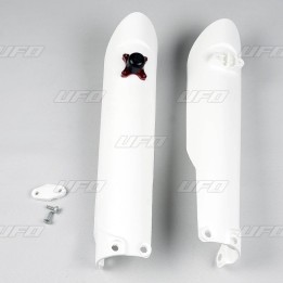 Plastiki i naklejki UFO osłony teleskopów ( amortyzatorów ) przednich ktm SX / sx-f '15-'22, z blokadą - zastępuje GG07136041