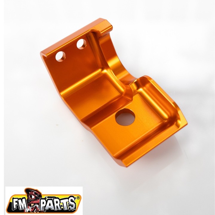Plastiki i naklejki FM-PARTS osłona dolnej części amortyzatora przód (z zestawem montażowym) ktm/husqvarna aluminiowa