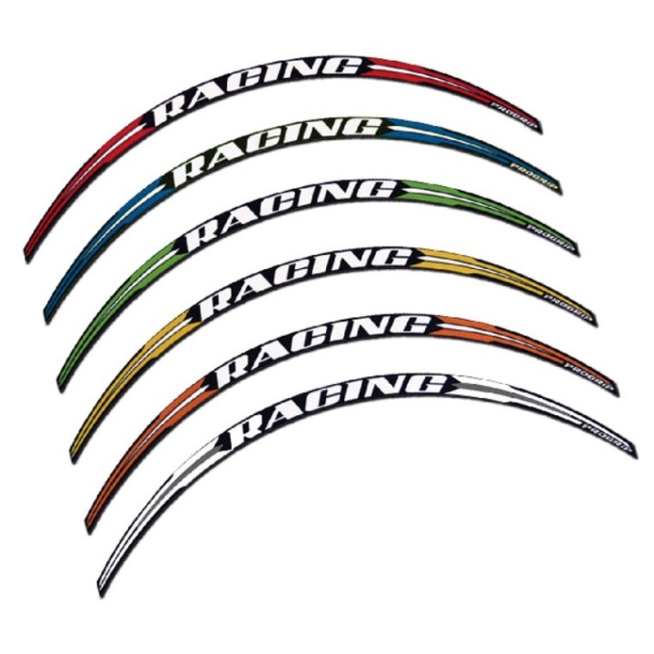 Plastiki i naklejki PROgrip taśma ozdobna na felgi racing