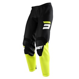 SHOT RACING WYPRZEDAŻ SPODNIE MOTO DEVO RAW BURST NEON YELLOW
