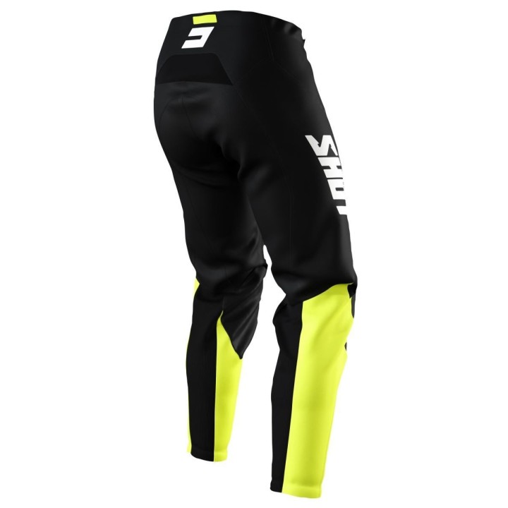 SHOT RACING WYPRZEDAŻ SPODNIE MOTO DEVO RAW BURST NEON YELLOW