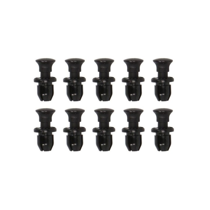 TOURMAX kołki montażowe do plastików (głębokość 9,8MM, gr. 7,6MM, szer. główki 10,8MM, dł. całk. 18,3MM) (10 szt.) (oem honda 9…