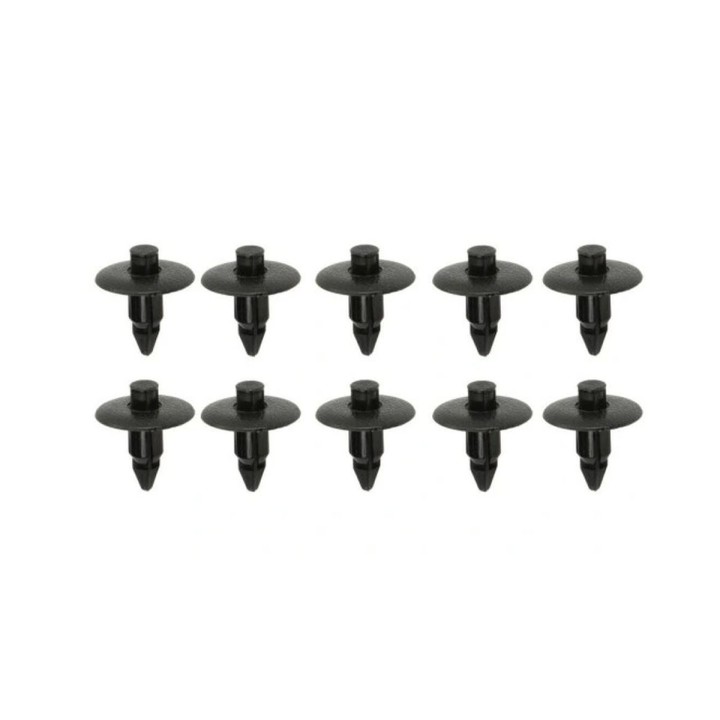 TOURMAX kołki montażowe do plastików (głębokość 19MM, gr. 6,5MM, szer. główki 18MM, dł. całk. 21MM) (10 szt.) (made in japan)