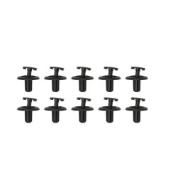 TOURMAX kołki montażowe do plastików (głębokość 13MM, gr. 7MM, szer. główki 15MM, dł. całk. 15,8MM) (10 szt.) (made in japan)