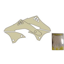 Plastiki i naklejki BLACKBIRD naklejki ochronne kawasaki kxf 450 '06-'08