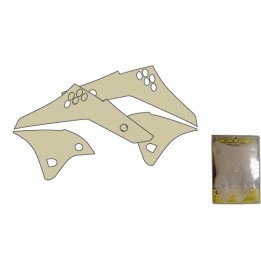 Plastiki i naklejki BLACKBIRD naklejki ochronne kawasaki kxf 450 '09
