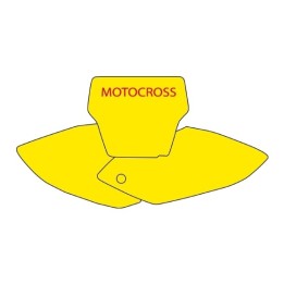 Plastiki i naklejki BLACKBIRD komplet naklejek (oklein) pod numery startowe honda crf 450 '05-'07