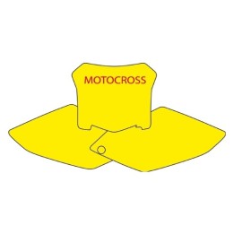 Plastiki i naklejki BLACKBIRD komplet naklejek (oklein) pod numery startowe crf 250R '08-'09