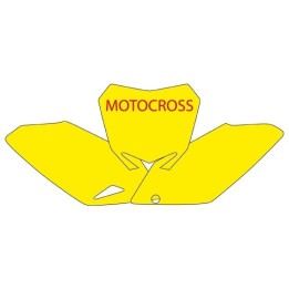 Plastiki i naklejki BLACKBIRD komplet naklejek (oklein) pod numery startowe suzuki rmz 450 '08-'16