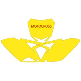 Plastiki i naklejki BLACKBIRD komplet naklejek (oklein) pod numery startowe suzuki rmz 250 '10-'16