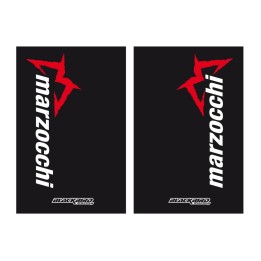 Plastiki i naklejki BLACKBIRD komplet naklejek (oklein) na teleskopy (marzocchi) 2 szt.
