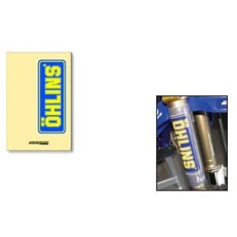 Plastiki i naklejki BLACKBIRD komplet naklejek (oklein) na teleskopy ohlins-clear 2 szt